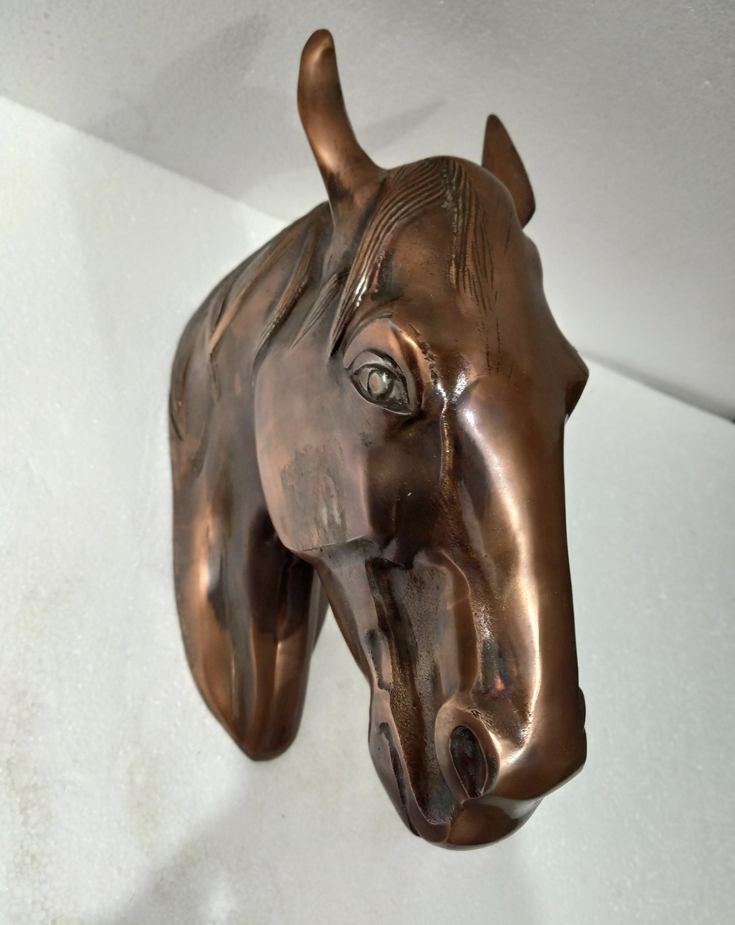 Majestic Horse Head Wall Hanging Sculpture – In 3 Premium Finishes | Regal Equestrian Wall Art