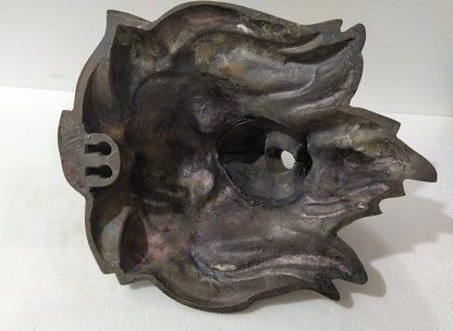 Imperial Roar – Aluminum Lion Head Wall Sculpture