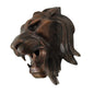 Imperial Roar – Aluminum Lion Head Wall Sculpture