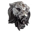 Imperial Roar – Aluminum Lion Head Wall Sculpture