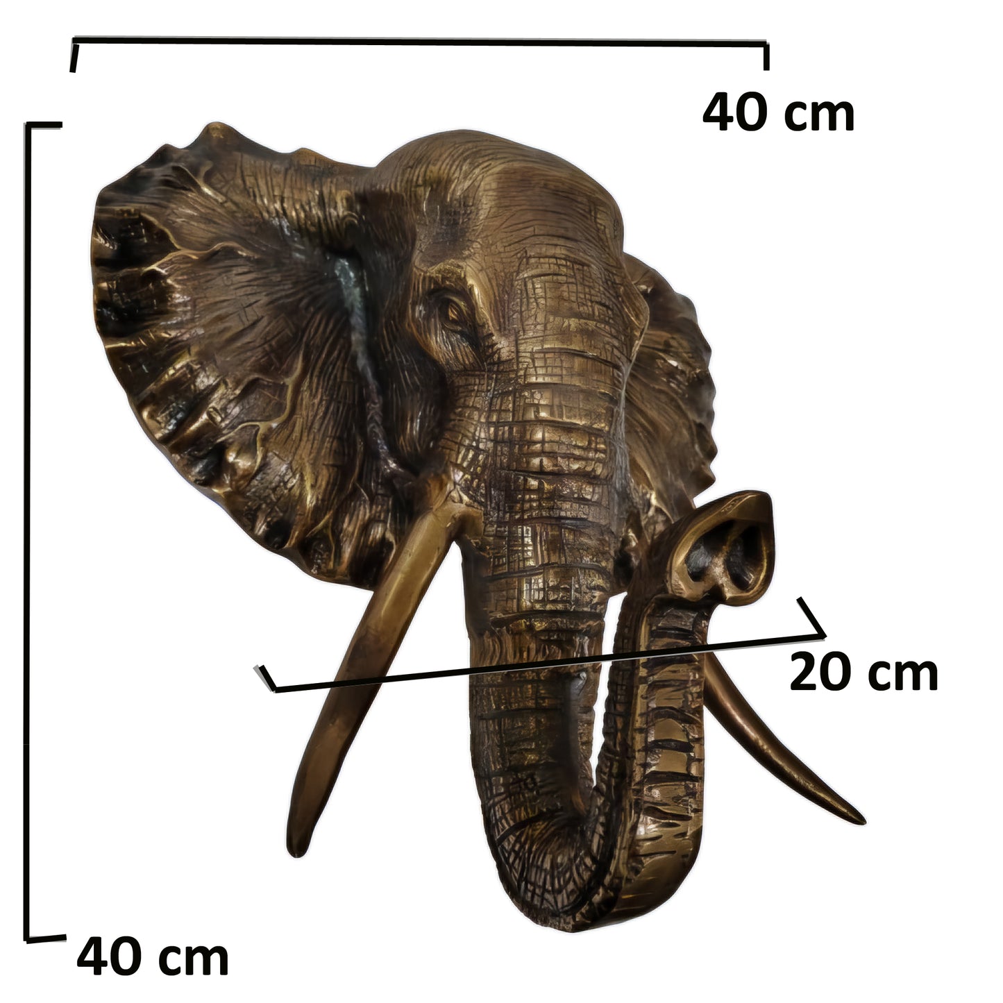 Majestic March: Elephant Aluminum Wall Hanging for Timeless Elegance