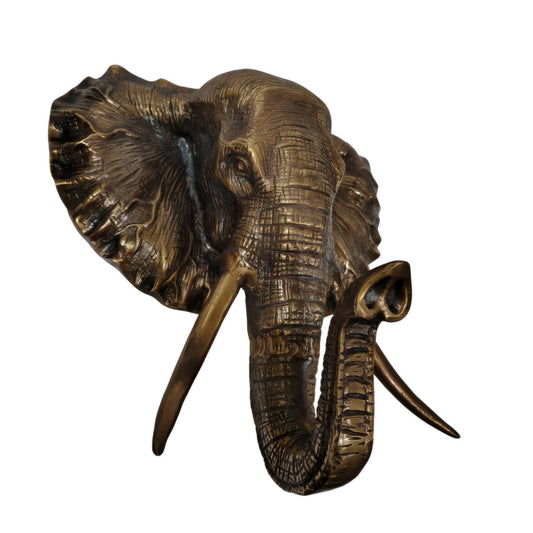 Majestic March: Elephant Aluminum Wall Hanging for Timeless Elegance