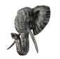 Majestic March: Elephant Aluminum Wall Hanging for Timeless Elegance